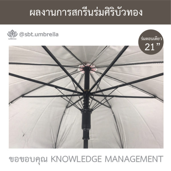 ร่มพรีเมียม 21 นิ้ว