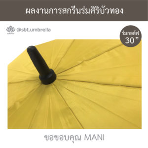 ร่มพรีเมียม ร่มกอล์ฟ 30 นิ้ว