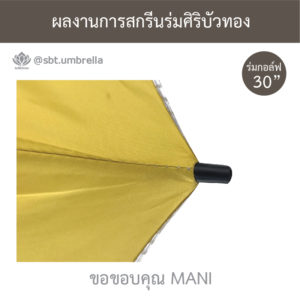 ร่มพรีเมียม ร่มกอล์ฟ 30 นิ้ว
