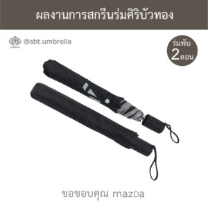 ร่มพรีเมียม ร่มพับ 2 ตอน