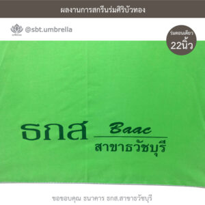 ร่มตอนเดียว 22 นิ้ว