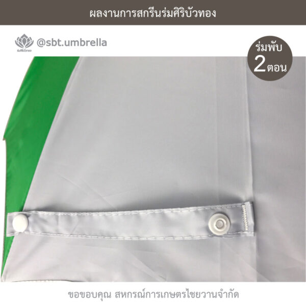 ร่มพรีเมียมพับ 2 ตอน
