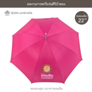 ร่มตอนเดียว 22 นิ้ว