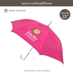 ร่มตอนเดียว 22 นิ้ว