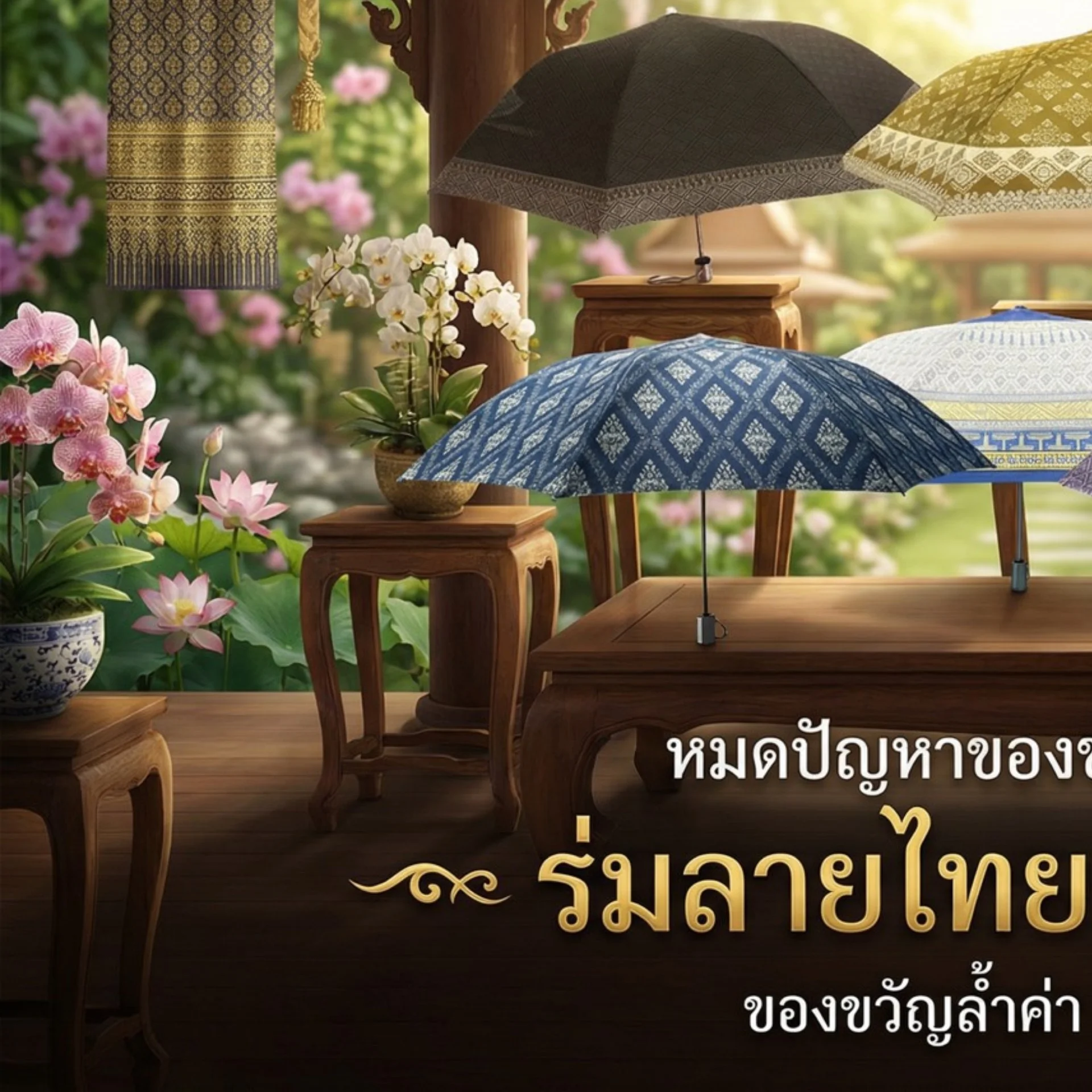 ทำไม “ ร่มลายไทย ” จึงเป็นของชำร่วยที่มาแรงที่สุดในปี 2026?